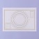 Silicone rug with a reinforced spill, 42 × 29.5 cm