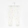 Children's sliders, white color/polka dots, height 80 cm