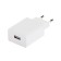 Network charger Mirex U16i, USB, 2.4 A, Lightning cable, 1 m, white