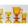 Glass Glass "Bosphorus" 1.1 l, yellow color