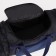 Board Road on a zipper, with an increase, 3 outer pockets, a long belt, black/blue color