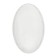 Mirror "oval", with sandblasting graphics, wall -mounted, 70x45 cm