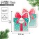 Schildik decorative for a gift “To someone very good”, 6.5 x 7.9 cm, New Year
