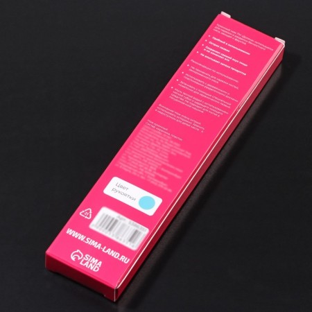 Knife ceramic shade "Simple", blade 10.5 cm, handle Soft Touch, Blue Color Blue-9