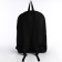 School Textile Backpack "Sneakers", 38x14x27 cm, black color