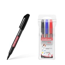 A set of markers of permanent 3 colors, 1.0 mm, Erichkrause P-70, mix