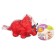 Rubber toy for the bath "Dinosaur: tricratops", 24 cm, with a squeal, crumb I