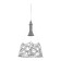 Suspension lamp Maytoni P229-PL-01-GR, E27, 1x60 W, 350x350x1200 mm, gray
