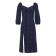 Women's dress, dark blue color, size 48