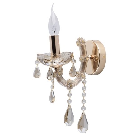 Bra “Odette”, 1x40W E14, gold 31x12x23 cm