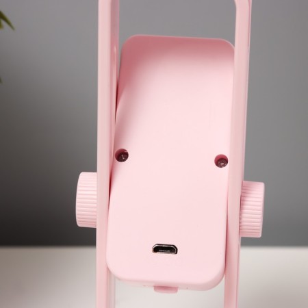 Nightlight "RUDS" LED 3W USB AKB Pink 9x4.8x16 cm-5
