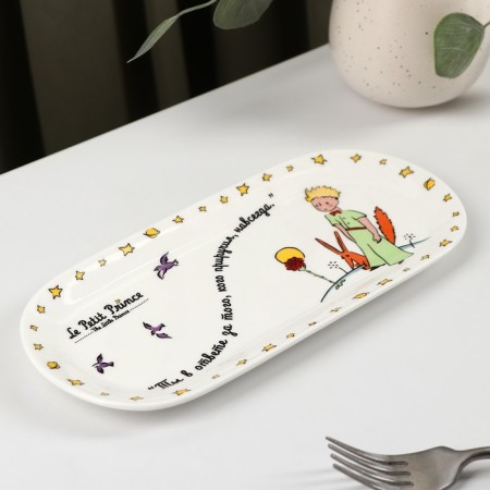 Oval dish "Little Prince", 25 × 11.5 cm-1