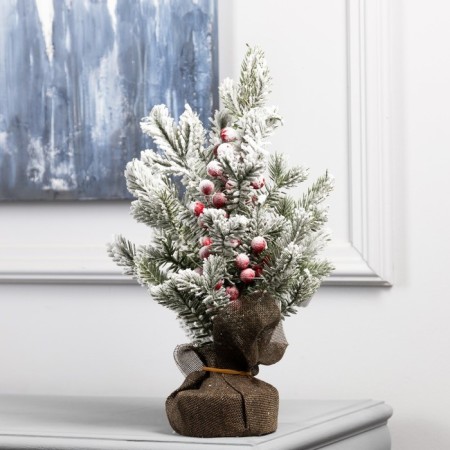Figure LED "Winter needles" 35 x 27 x 27 cm, 20 LED, AG13X3 batteries (included), glow warm white-1