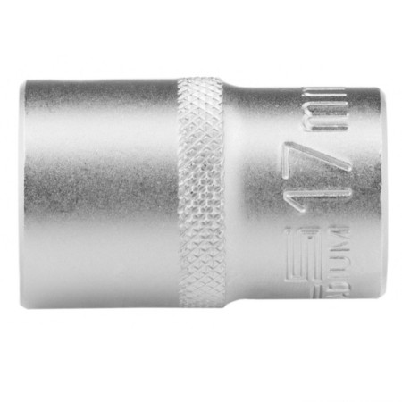 Thile head Stels 13662, under the square, 1/2 ", 17 mm, twelve -sided, chrome-1