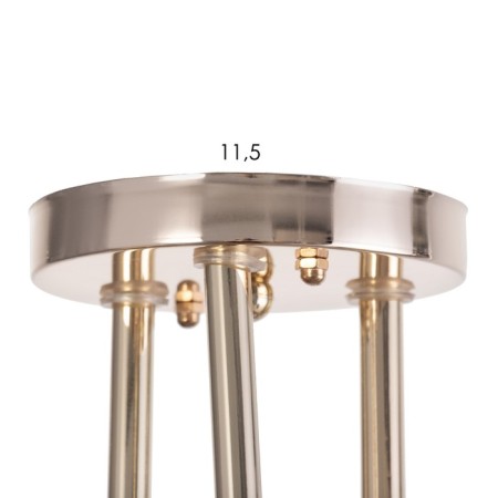 Stela chandelier 3x40W E14 gold 44x4x21cm-7