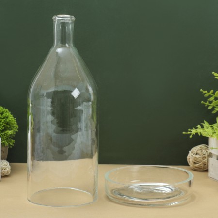Vase "Mini-Florarium" 32.5x15.5cm, hole diameter-2,6cm 2.5l-1
