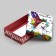 Gift box team "Girl in spring flowers" 21 x 15 x 5.7