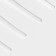 A set of plastic disposable tablespoons, 4 objects: fork, tablespoon, knife, teaspoon, 16.5 cm, white color