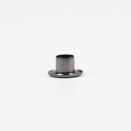 Eyelet, d = 6 mm, black nickel color-1