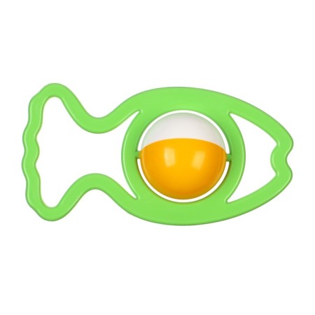 Rattle "fish", color mix, aelyta-1