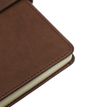 The diary of a non -section A5, 140l, cage, K/deputy, with a pen, in gift. box., brown-4
