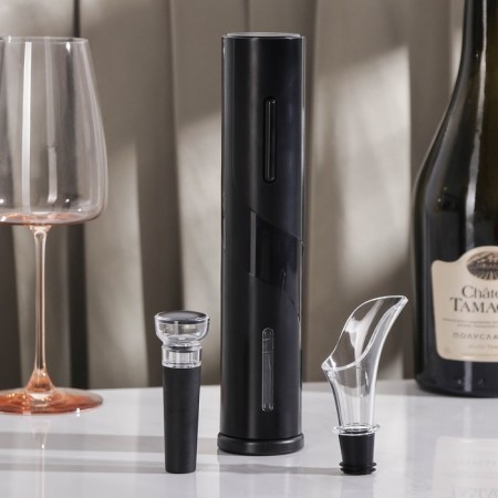 Magistro opiumor wine set, electric corrugation, aerator, cork