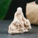 Figure "Lao Tzu" ivory, 4x4x2cm