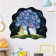 Sticker Plastic Interior color "Wood on the background of the moon" 30x45 cm