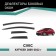 Defly window deflectors for Honda Civic, 2005-2012, hatchback