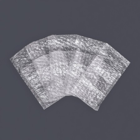 A package of runway with a valve, p/e, 3 layers, 8 x 12 + 5 cm, set 50 pieces-1