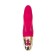 Vibrator Mystim Hop Hop Bob, 16.5 cm, silicone, burgundy color