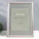 Photo frame Plastic "Julia" 21x30 cm, silver