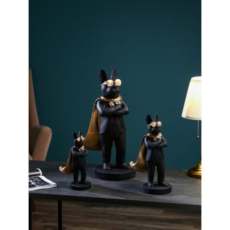 A set of stands for the little things “Boldog standing”, polystone, 58 cm, black and golden color