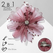 Brooch-stroke textile 