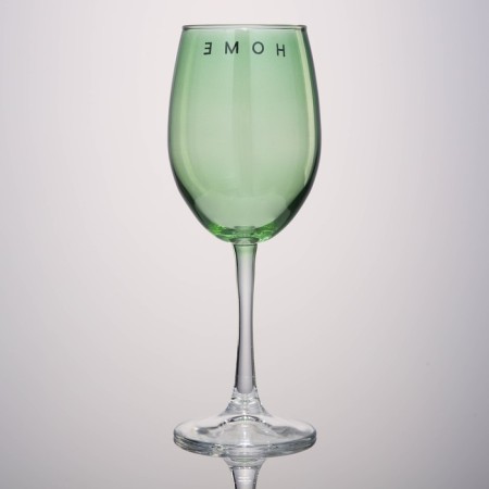 Ground glass "Home", 360 ml, green-3