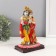 Souvenir Polystone "Radha and Krishna" red-yellow 10.5x13x22 cm