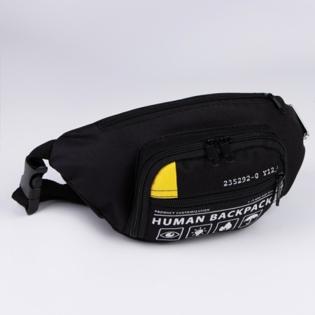 Board Board "Ticket", 28x7x14 cm, lightning department, external pocket, black color-1
