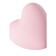 Vacuum-wave contactless stimulator of the Satiffyer Cutie Heart, silicone, pink color