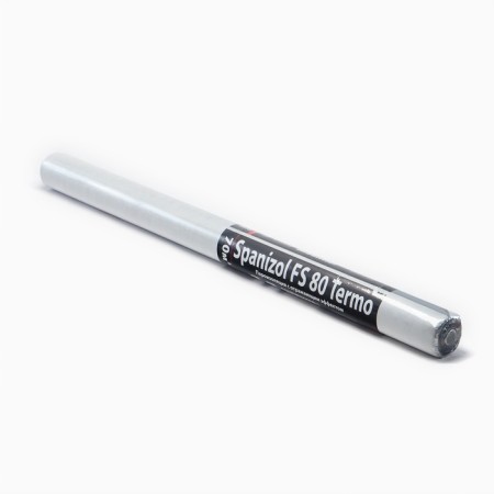 Foil-tanned canvas 1.6x43.75 m, (70 m2 in roll), for thermal insulation-2
