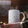 Papa sublimation mug of a bear, stars, 320 ml, with application