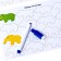 Developing set "Smart animals", sorter, tasks on cards, marker