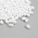 Beads for creativity plastic "Pearls White oval" set 20 grams 0.5x0.5x0.7 cm