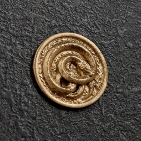 Koshelki souvenir "Snake - Circle", tin,-2