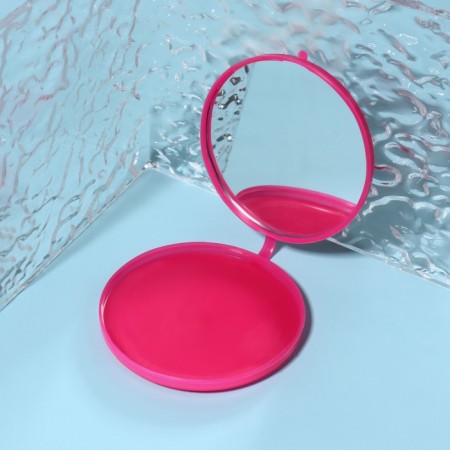 Folding mirror "flowers", d = 6 cm, color mix-3