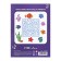 Colored paper A4, 8 sheets, 8 colors "Underwater World", newspaper, bilateral, on the bracket, mix