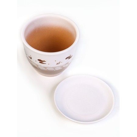 Flower pot "Antik" vanilla, 1l-3
