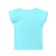 T -shirt for nursery, blue/turtle color, height 80 cm