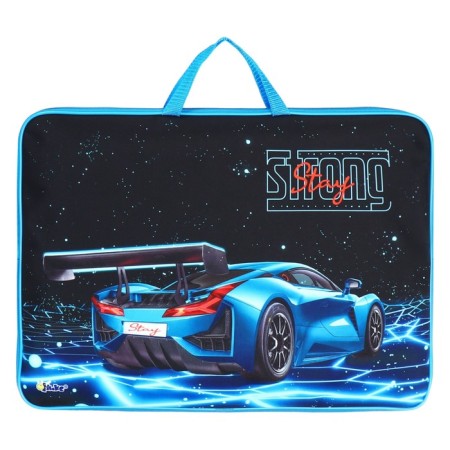 Folder A3 with handles of textiles 45 mm 475*345 mm PMD 3-20 "AutoDvizh" (handle) 71697