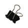 Paper clamps 15 mm, 12 pieces, black