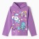 Sweatshirt for girls, lilac color, height 92 cm